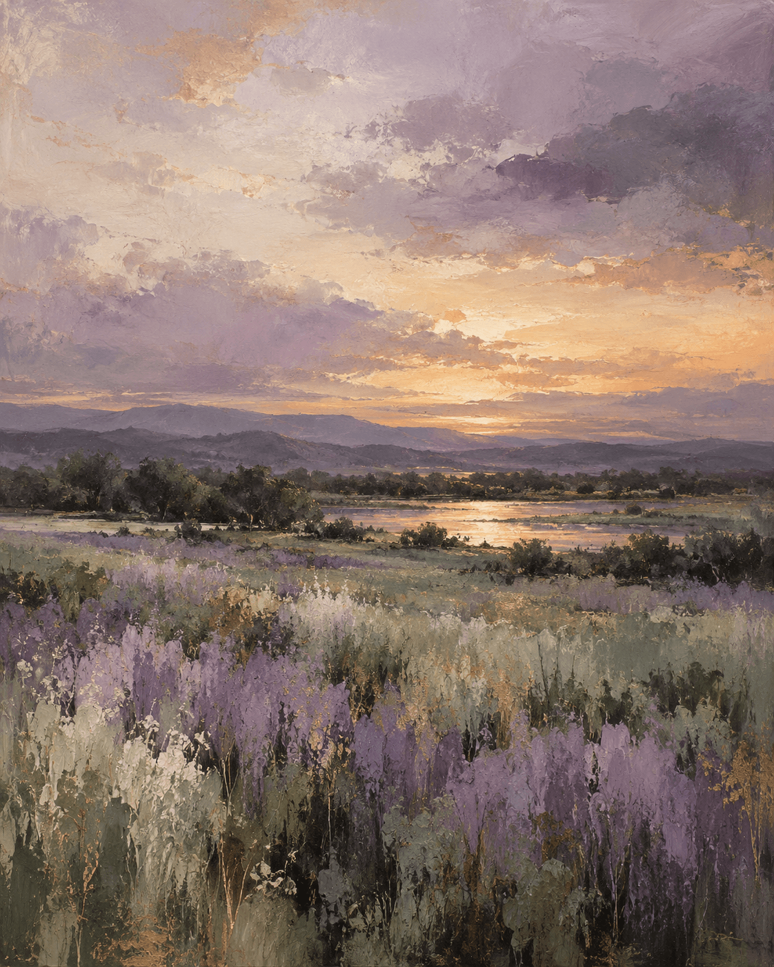 Featured Lavender North exhibition artwork